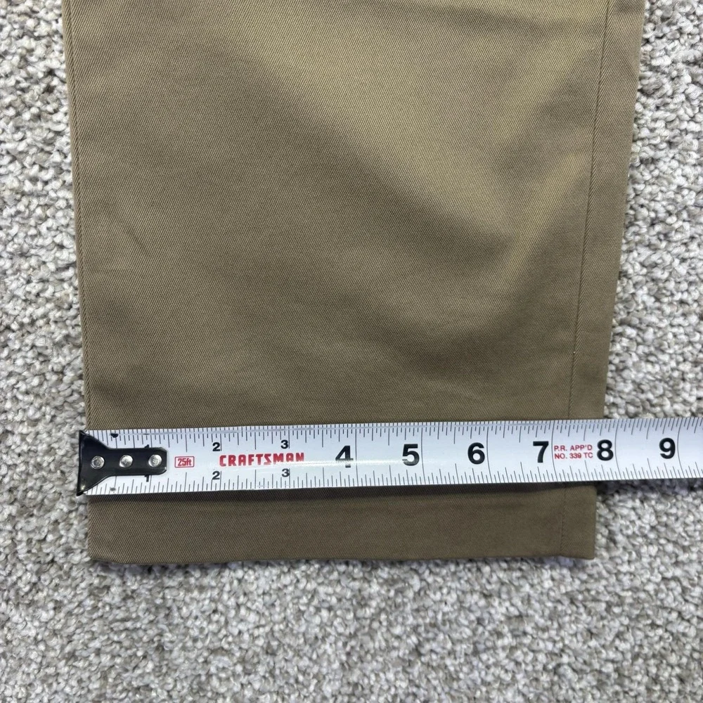 Banana Republic Aiden Chino Pants Mens 33x30 Beige Regular Fit Stretch Casual